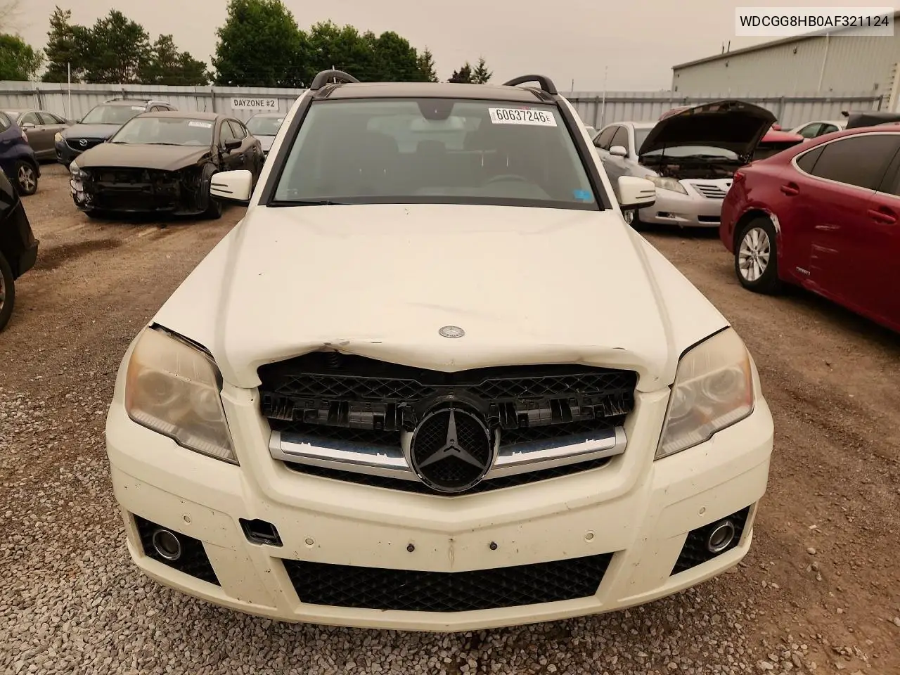 2010 Mercedes-Benz Glk 350 4Matic VIN: WDCGG8HB0AF321124 Lot: 60637246