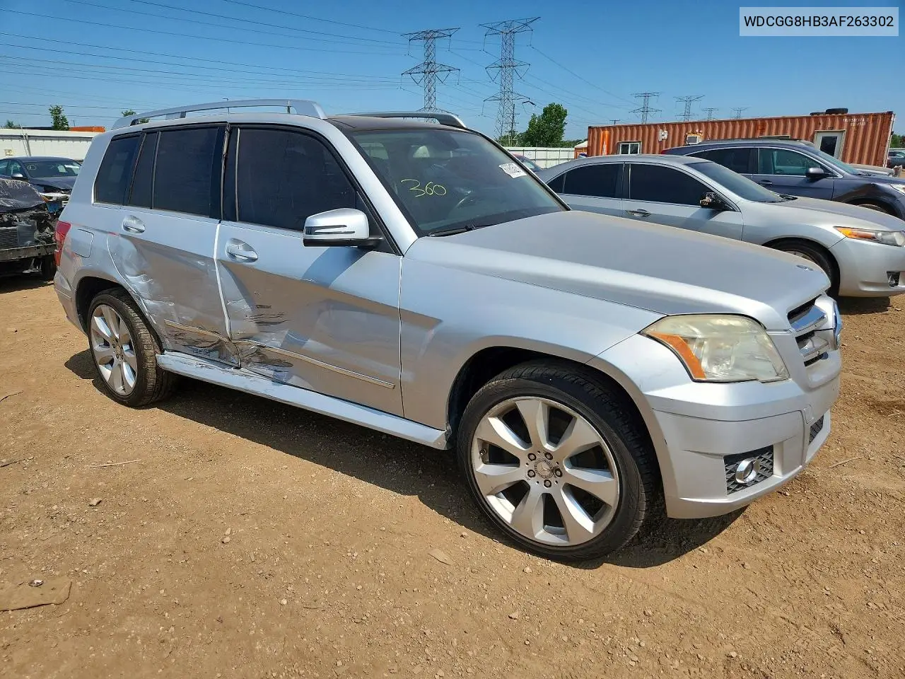2010 Mercedes-Benz Glk 350 4Matic VIN: WDCGG8HB3AF263302 Lot: 60860526