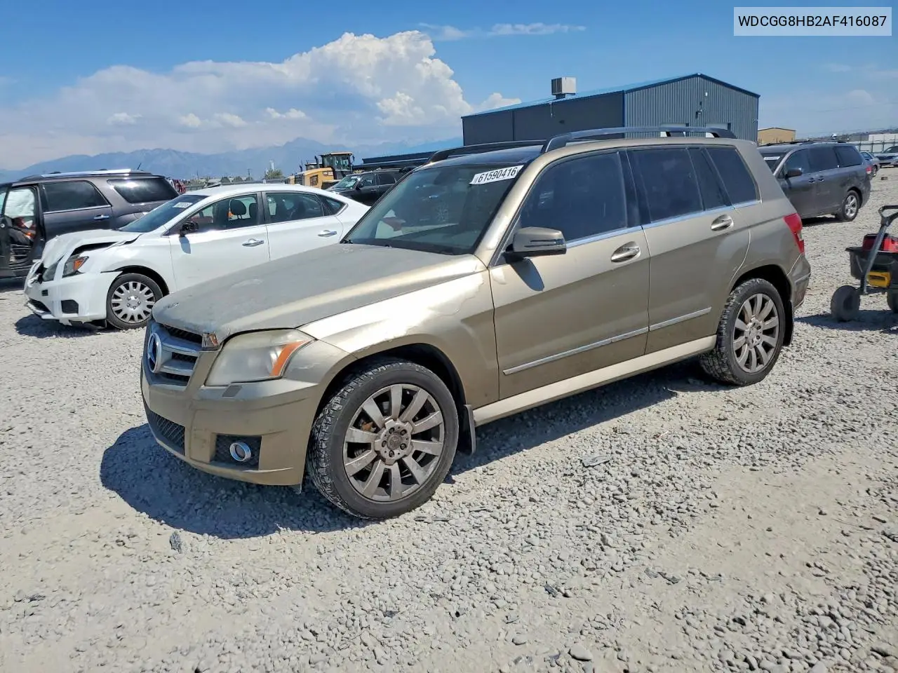 2010 Mercedes-Benz Glk 350 4Matic VIN: WDCGG8HB2AF416087 Lot: 61590416
