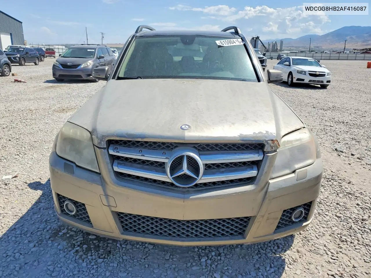 2010 Mercedes-Benz Glk 350 4Matic VIN: WDCGG8HB2AF416087 Lot: 61590416