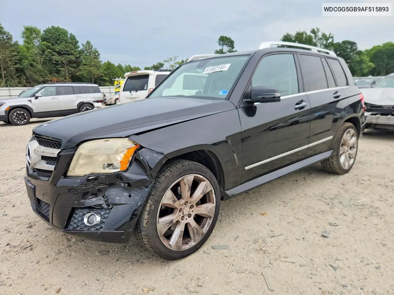 2010 Mercedes-Benz Glk 350 VIN: WDCGG5GB9AF515893 Lot: 61863146