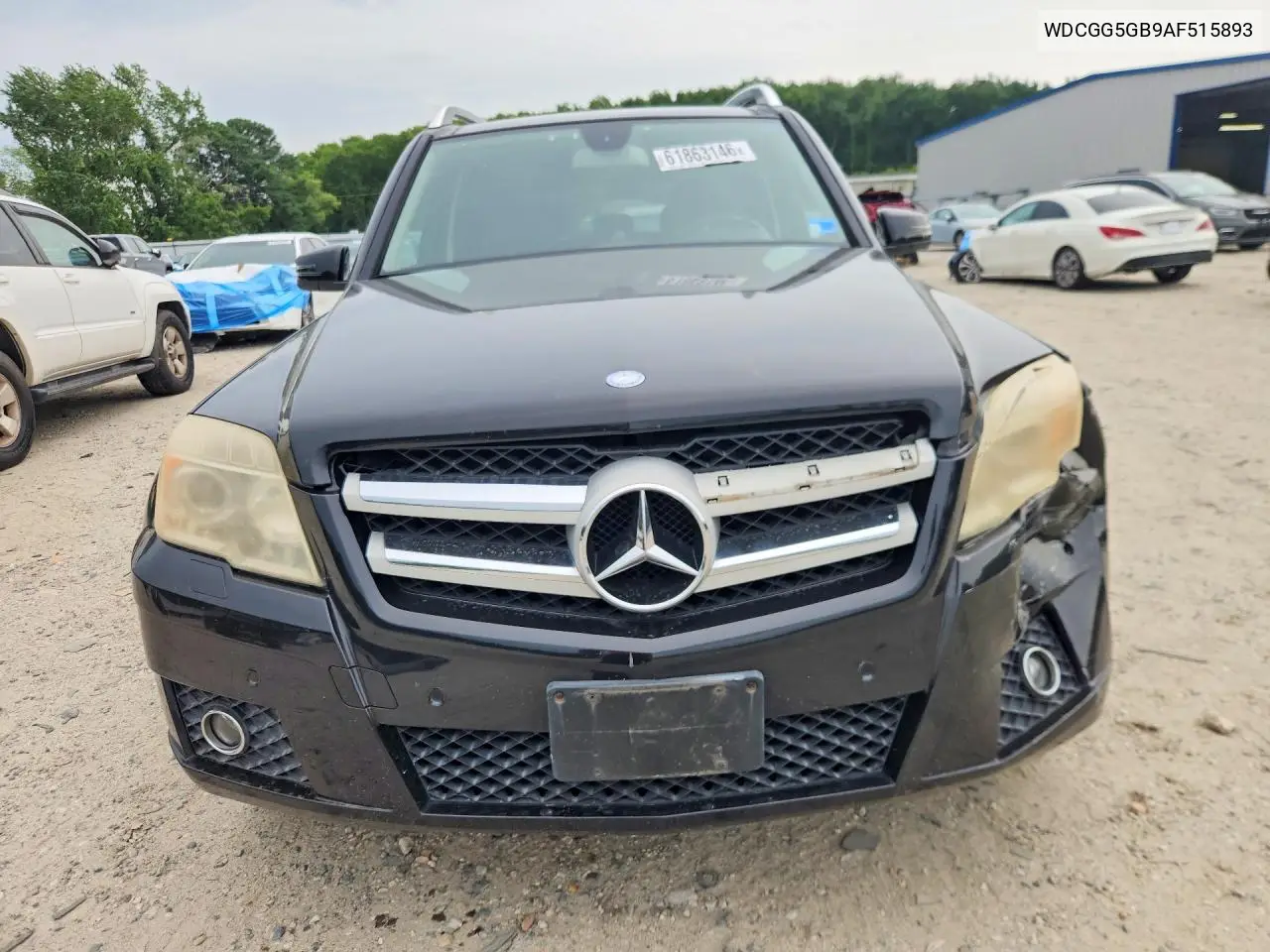 2010 Mercedes-Benz Glk 350 VIN: WDCGG5GB9AF515893 Lot: 61863146