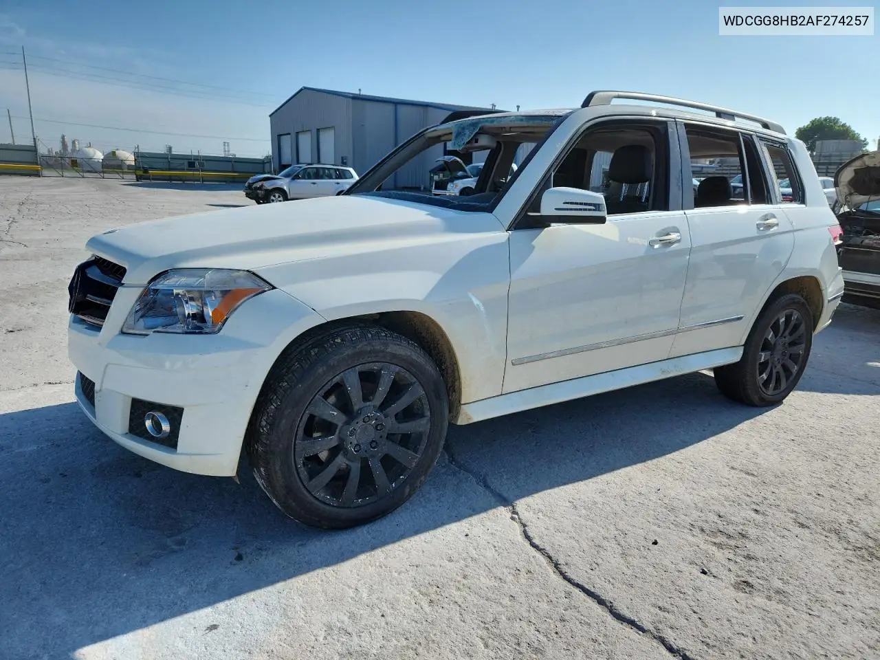 2010 Mercedes-Benz Glk 350 4Matic VIN: WDCGG8HB2AF274257 Lot: 77005845