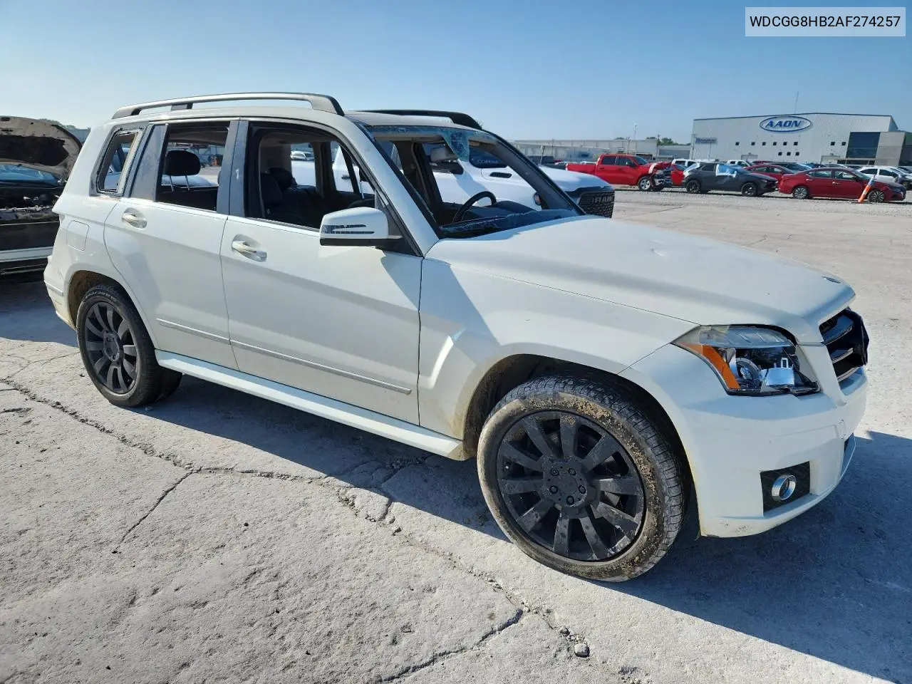 2010 Mercedes-Benz Glk 350 4Matic VIN: WDCGG8HB2AF274257 Lot: 77005845