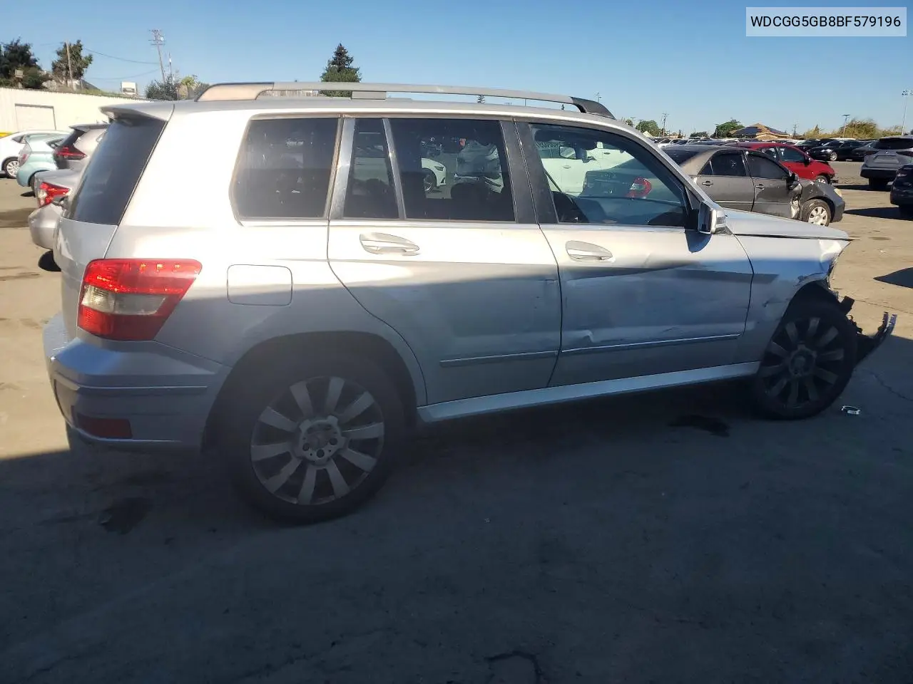 2011 Mercedes-Benz Glk VIN: WDCGG5GB8BF579196 Lot: 46003916