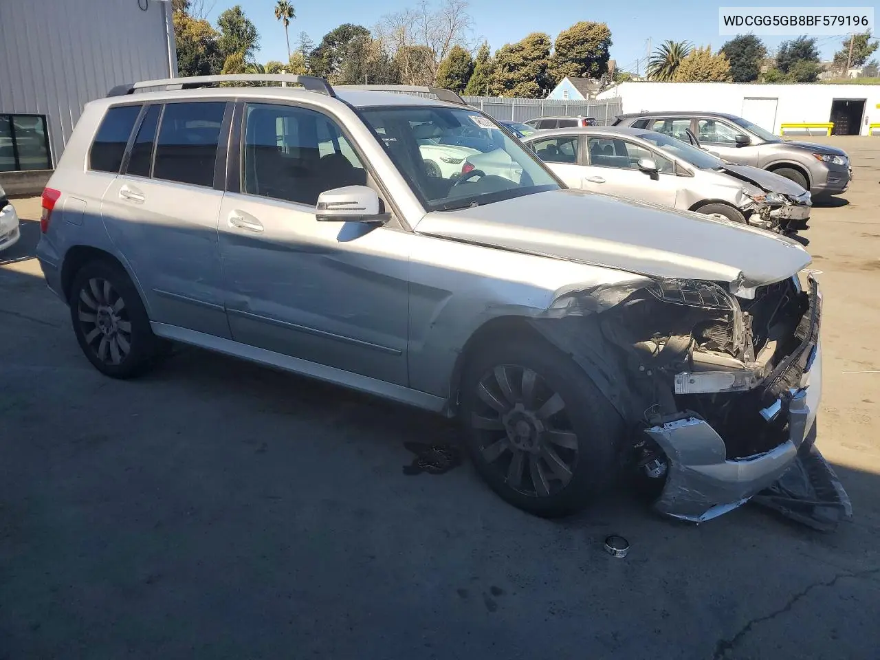 2011 Mercedes-Benz Glk VIN: WDCGG5GB8BF579196 Lot: 46003916