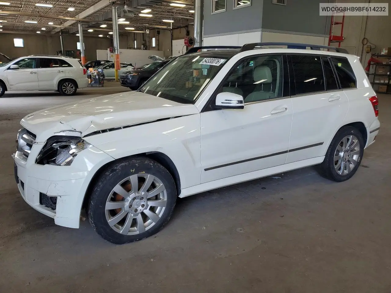 2011 Mercedes-Benz Glk 350 4Matic VIN: WDCGG8HB9BF614232 Lot: 54330076