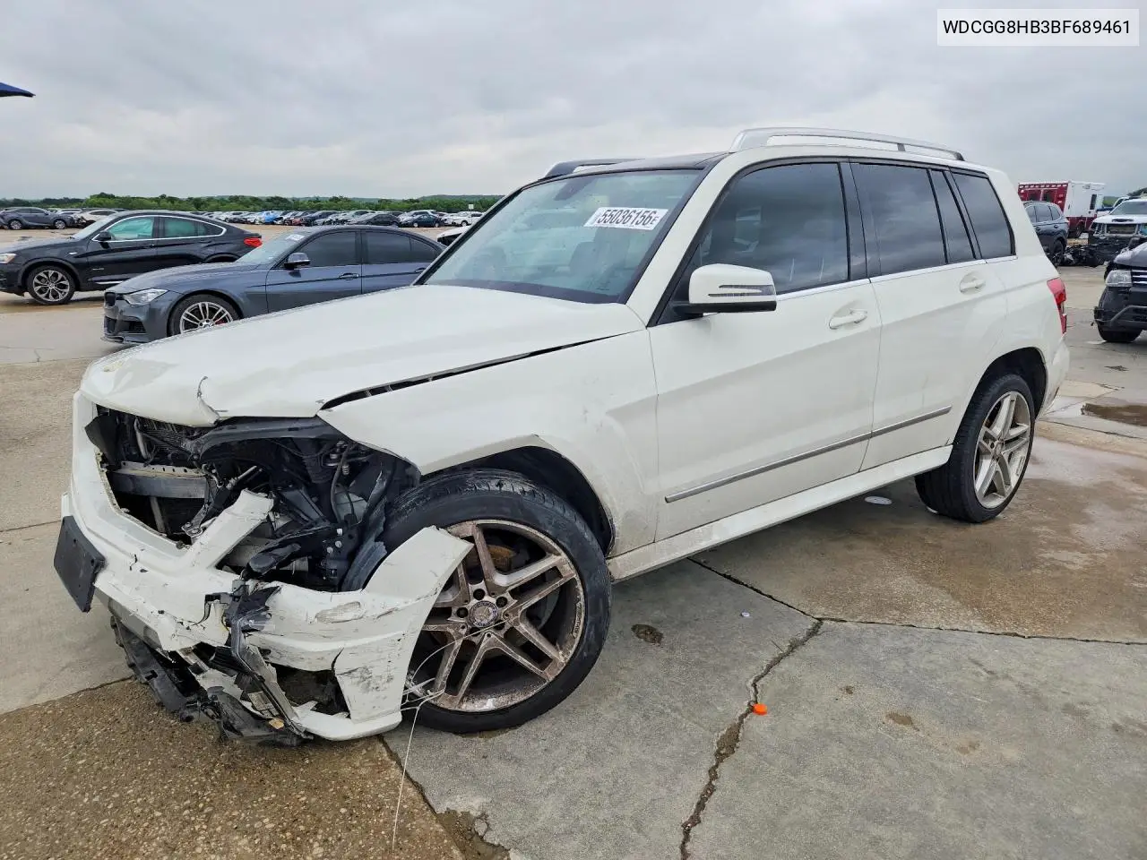 2011 Mercedes-Benz Glk 350 4Matic VIN: WDCGG8HB3BF689461 Lot: 55036156