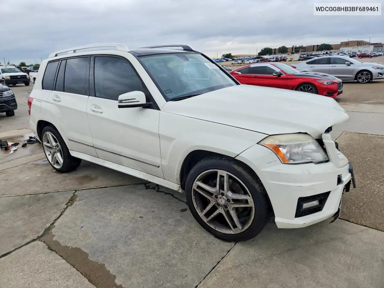 2011 Mercedes-Benz Glk 350 4Matic VIN: WDCGG8HB3BF689461 Lot: 55036156