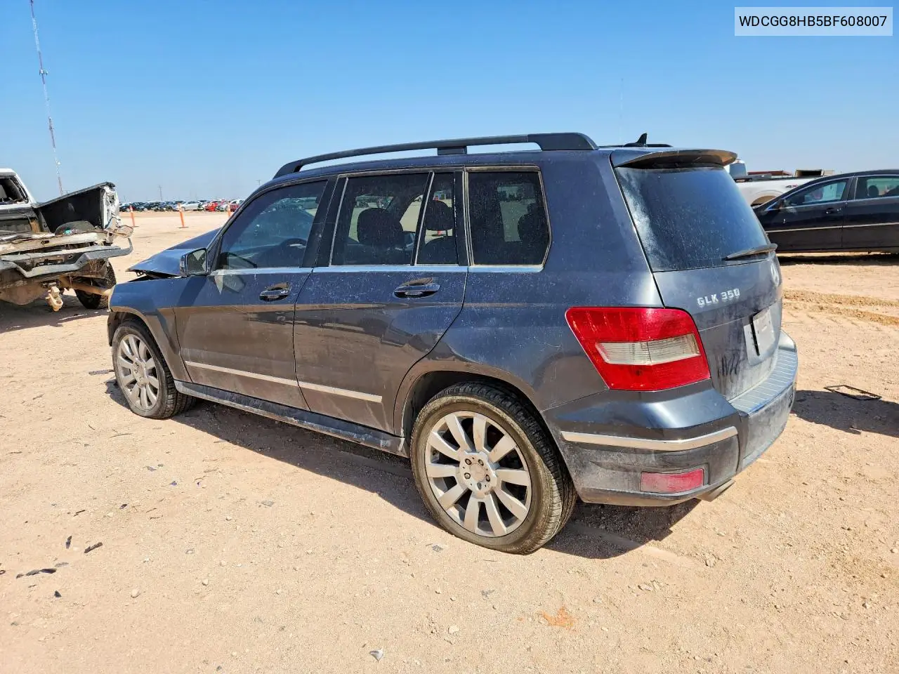 2011 Mercedes-Benz Glk 350 VIN: WDCGG8HB5BF608007 Lot: 56067176
