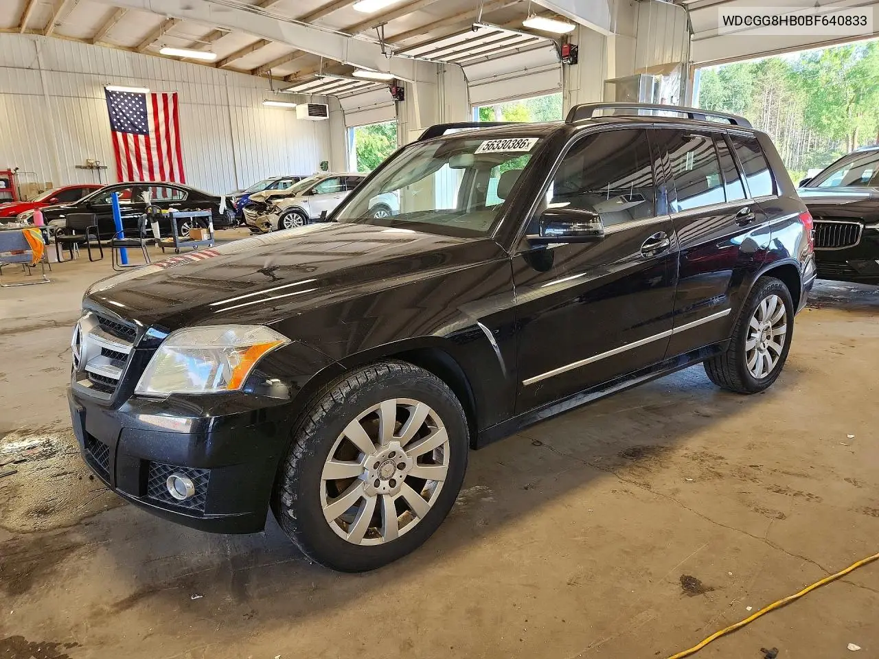 2011 Mercedes-Benz Glk 350 4Matic VIN: WDCGG8HB0BF640833 Lot: 56330386