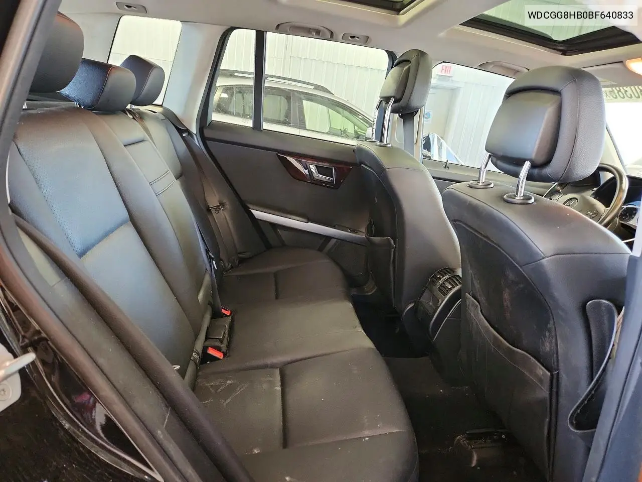 2011 Mercedes-Benz Glk 350 4Matic VIN: WDCGG8HB0BF640833 Lot: 56330386