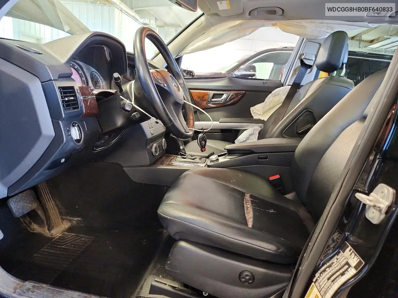 2011 Mercedes-Benz Glk 350 4Matic VIN: WDCGG8HB0BF640833 Lot: 56330386