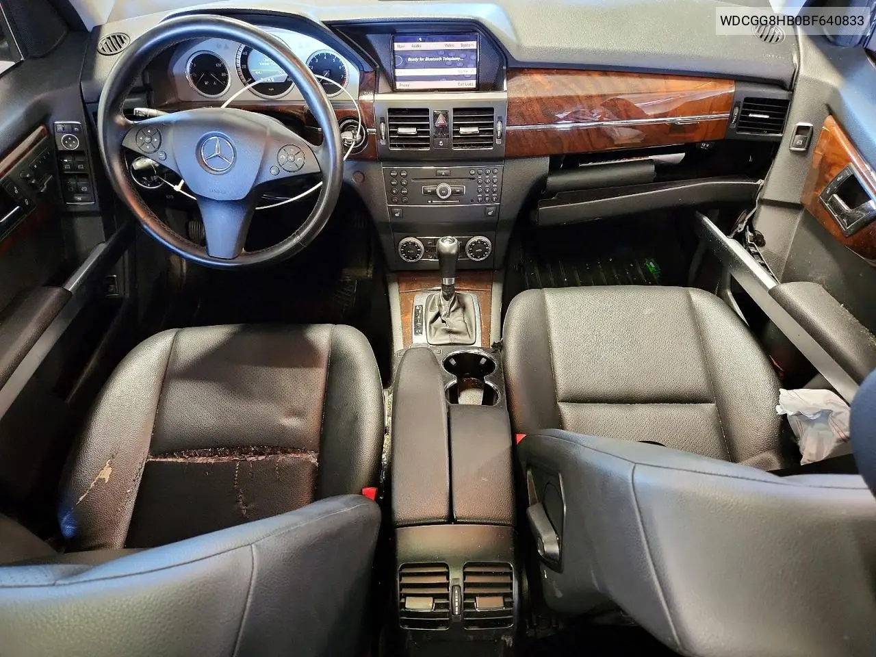 2011 Mercedes-Benz Glk 350 4Matic VIN: WDCGG8HB0BF640833 Lot: 56330386