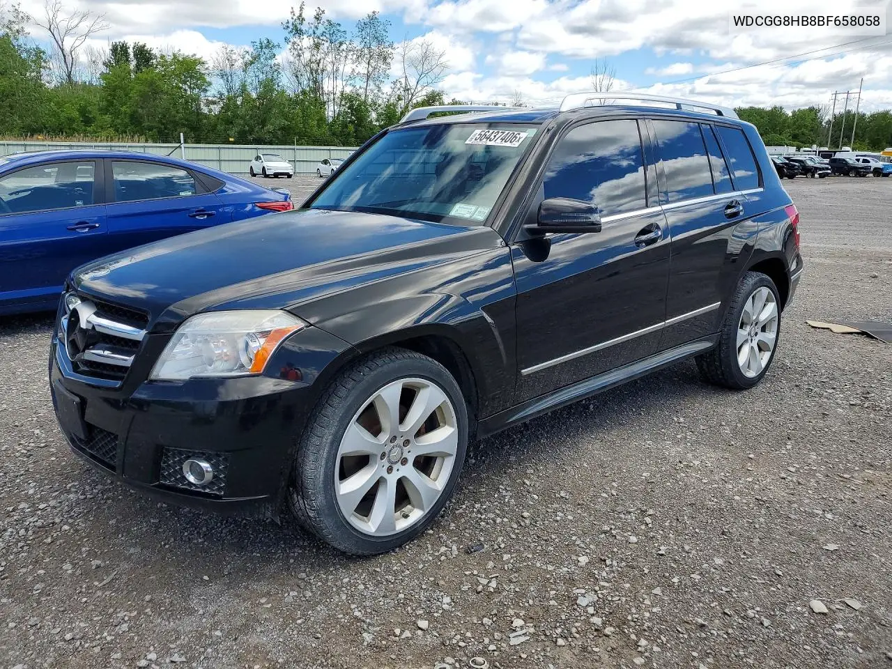 2011 Mercedes-Benz Glk 350 4Matic VIN: WDCGG8HB8BF658058 Lot: 56437406