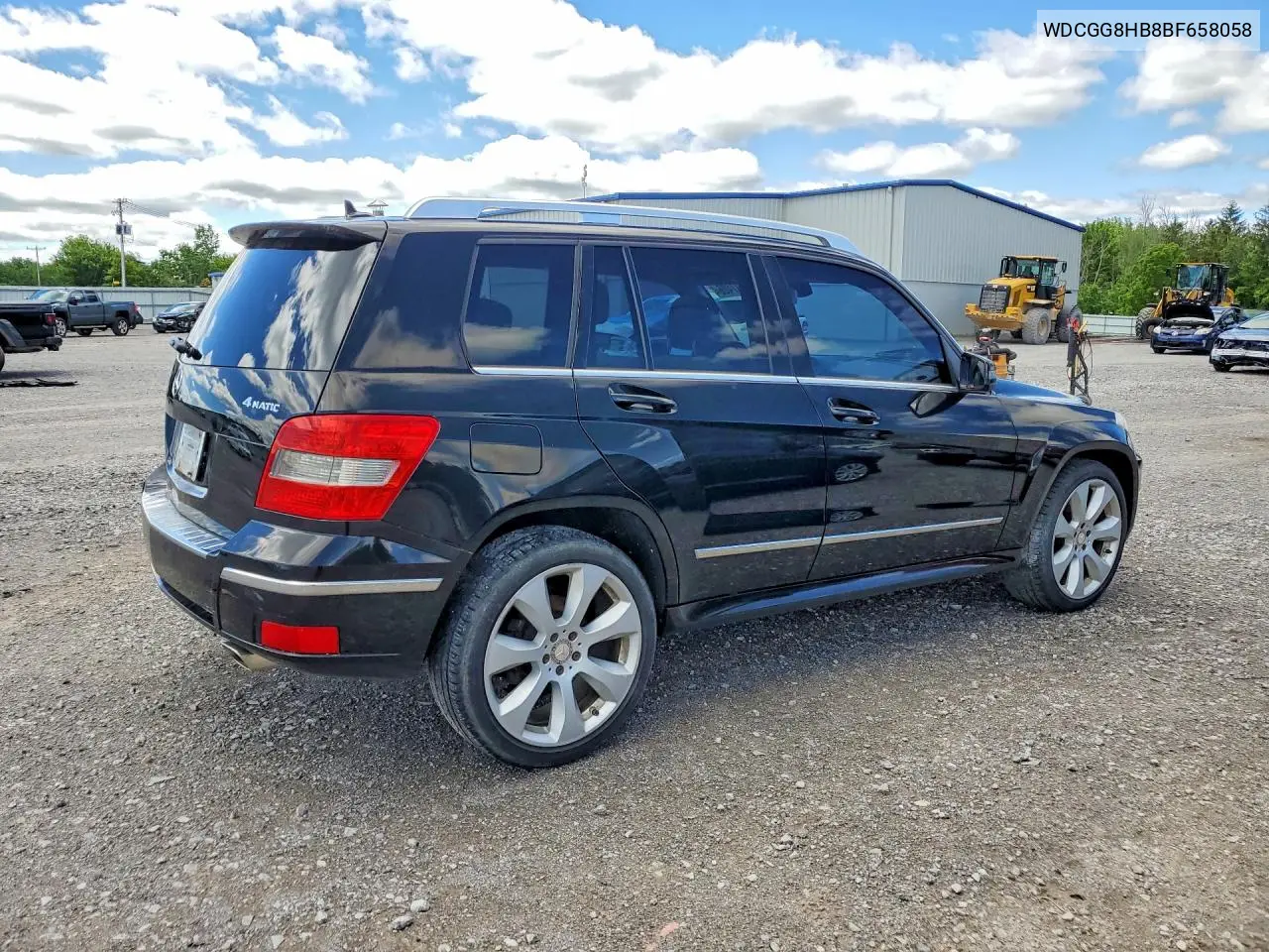 2011 Mercedes-Benz Glk 350 4Matic VIN: WDCGG8HB8BF658058 Lot: 56437406
