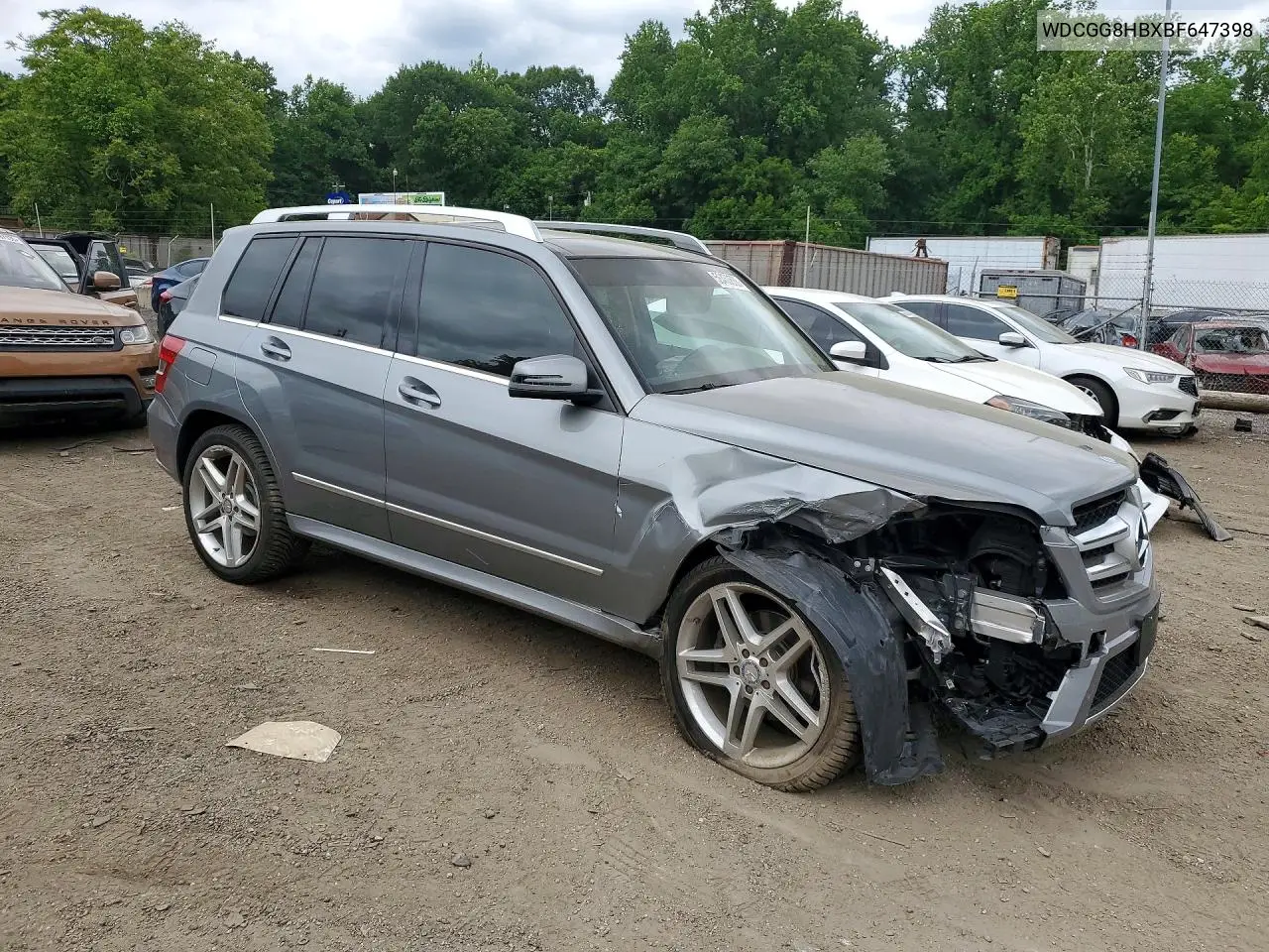 2011 Mercedes-Benz Glk 350 4Matic VIN: WDCGG8HBXBF647398 Lot: 56453636