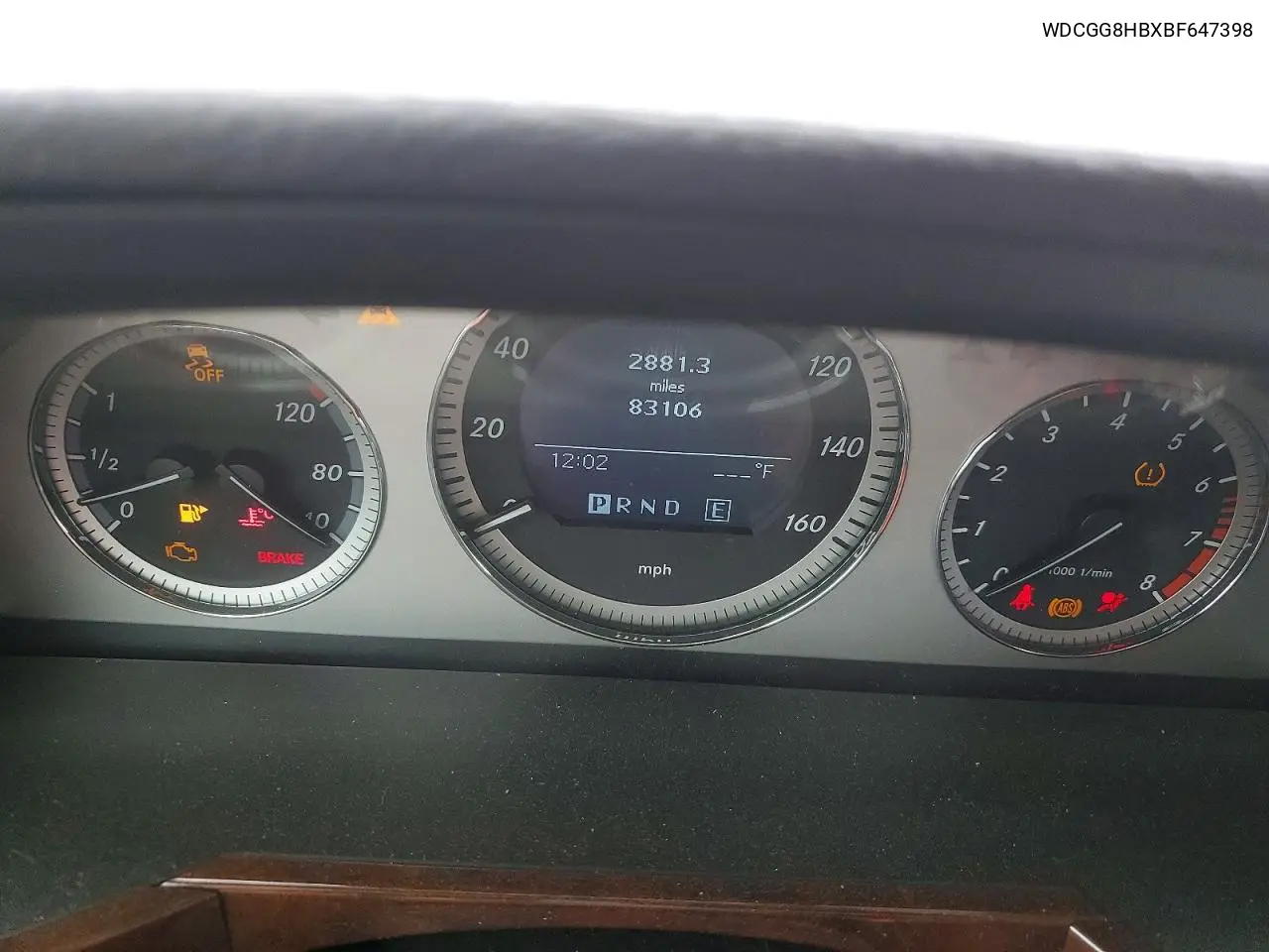 2011 Mercedes-Benz Glk 350 4Matic VIN: WDCGG8HBXBF647398 Lot: 56453636
