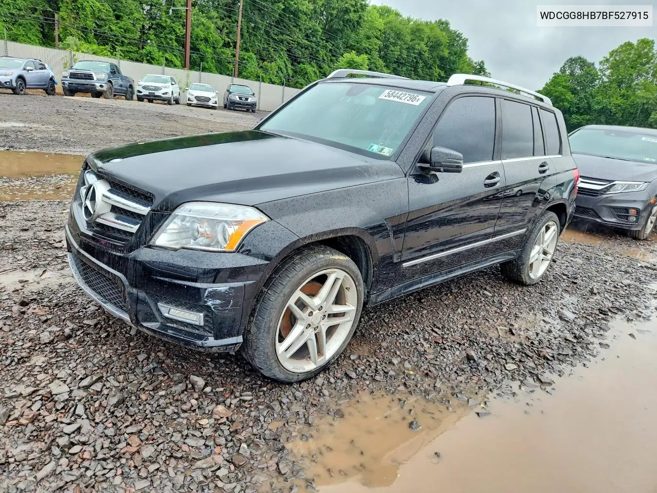 2011 Mercedes-Benz Glk 350 4Matic VIN: WDCGG8HB7BF527915 Lot: 58442796
