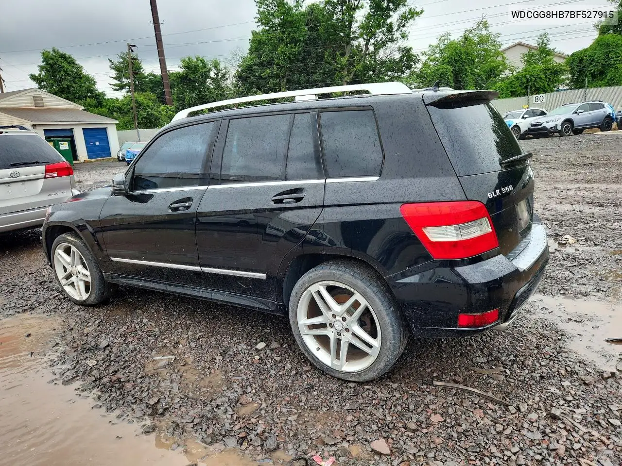 2011 Mercedes-Benz Glk 350 4Matic VIN: WDCGG8HB7BF527915 Lot: 58442796