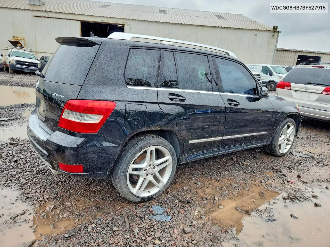 2011 Mercedes-Benz Glk 350 4Matic VIN: WDCGG8HB7BF527915 Lot: 58442796