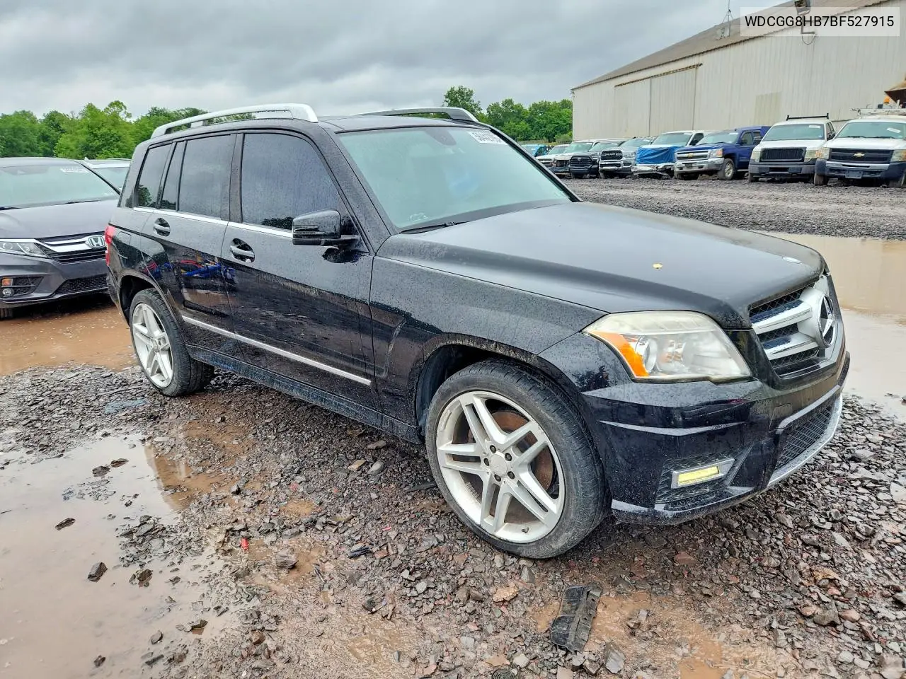 2011 Mercedes-Benz Glk 350 4Matic VIN: WDCGG8HB7BF527915 Lot: 58442796