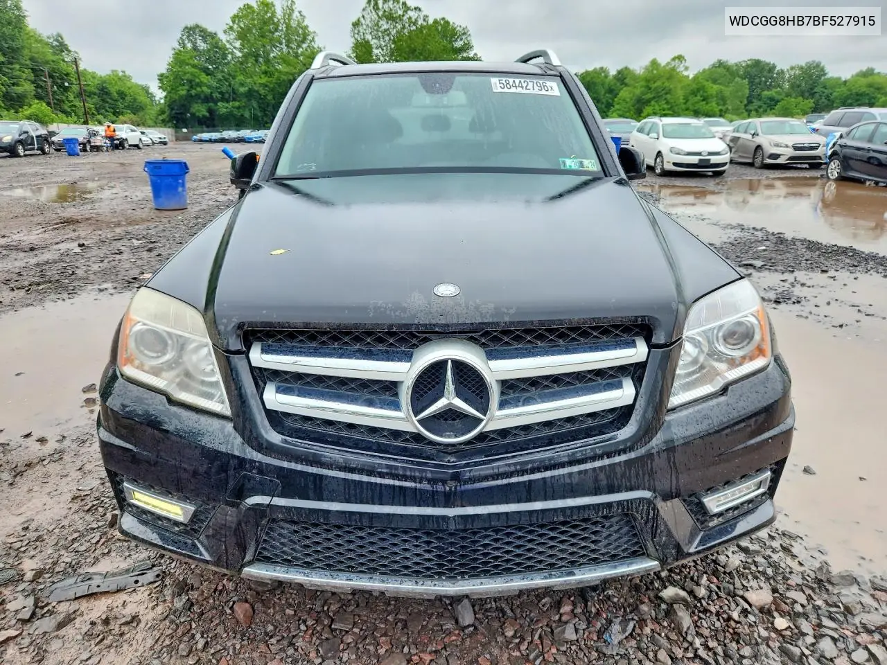 2011 Mercedes-Benz Glk 350 4Matic VIN: WDCGG8HB7BF527915 Lot: 58442796