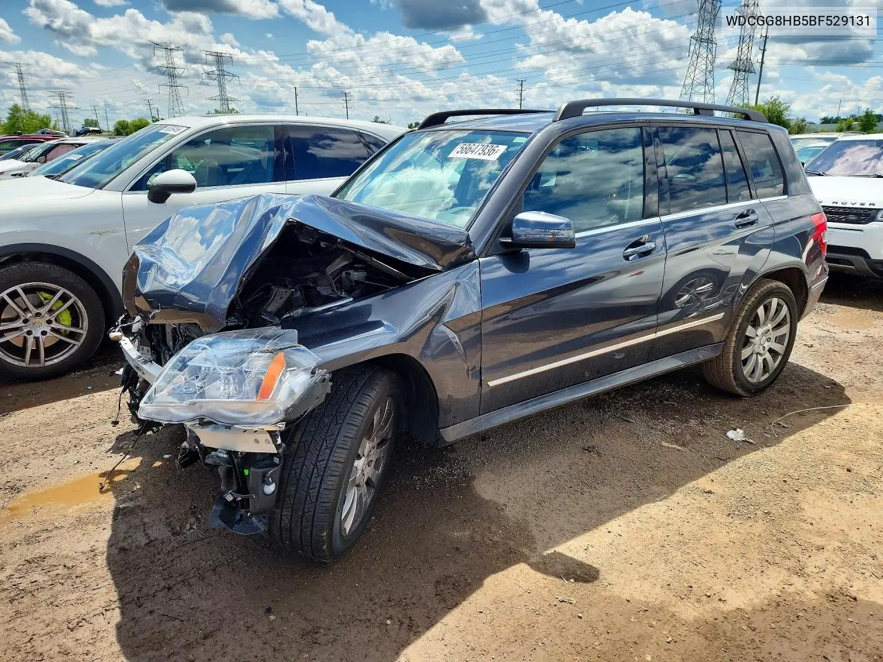 2011 Mercedes-Benz Glk 350 4Matic VIN: WDCGG8HB5BF529131 Lot: 58647936