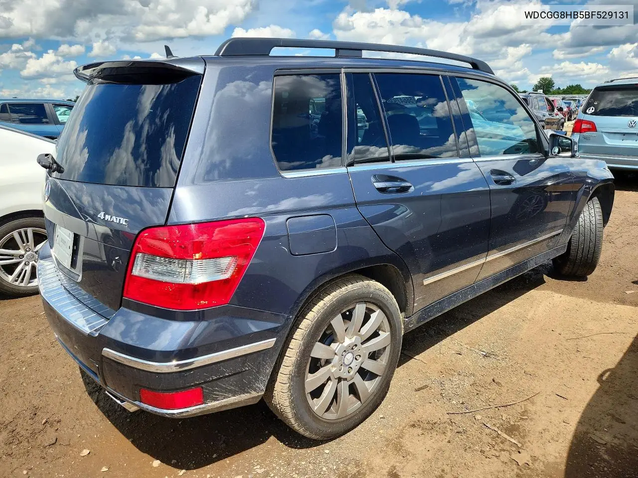 2011 Mercedes-Benz Glk 350 4Matic VIN: WDCGG8HB5BF529131 Lot: 58647936