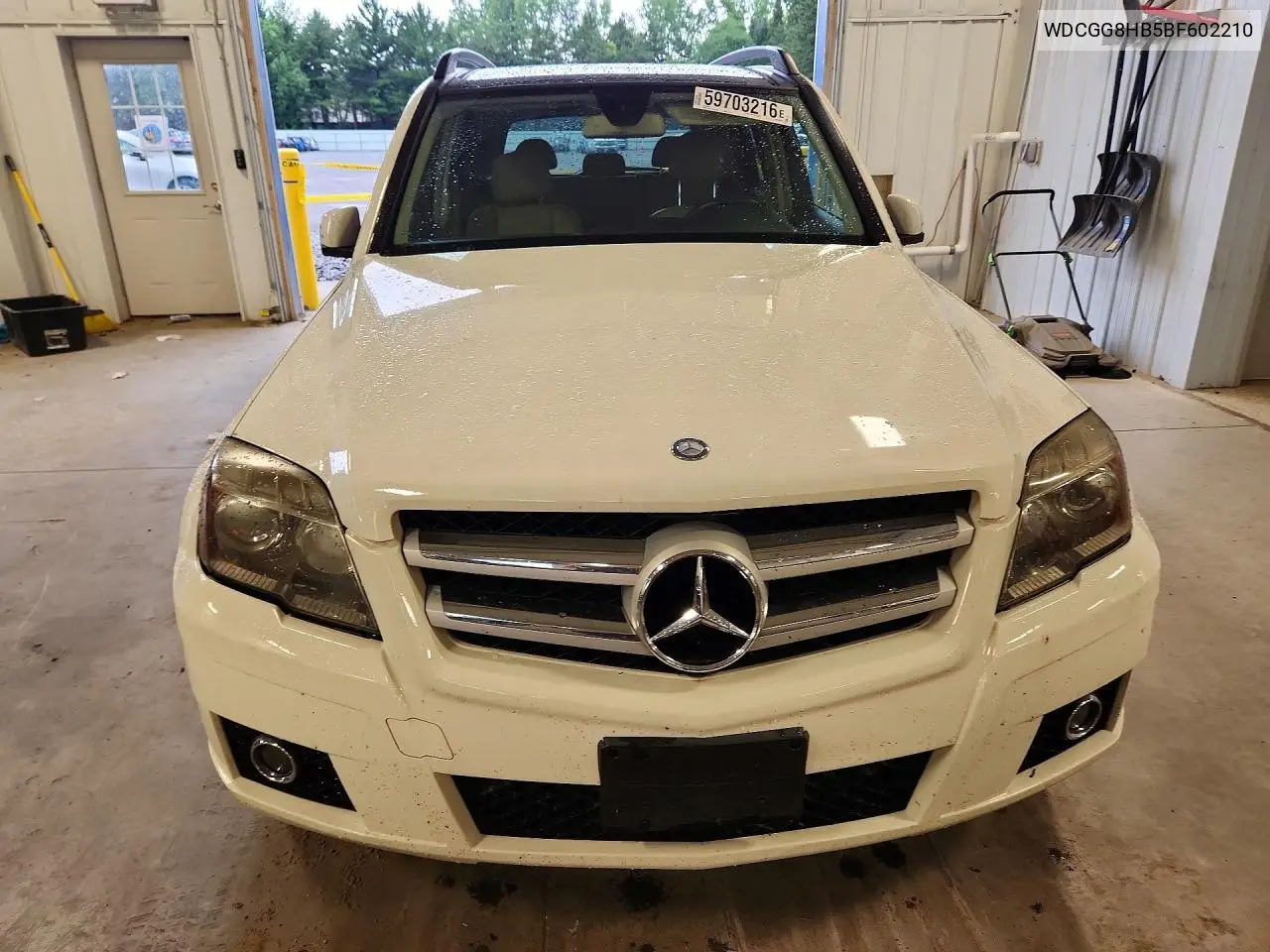 2011 Mercedes-Benz Glk 350 4Matic VIN: WDCGG8HB5BF602210 Lot: 59703216