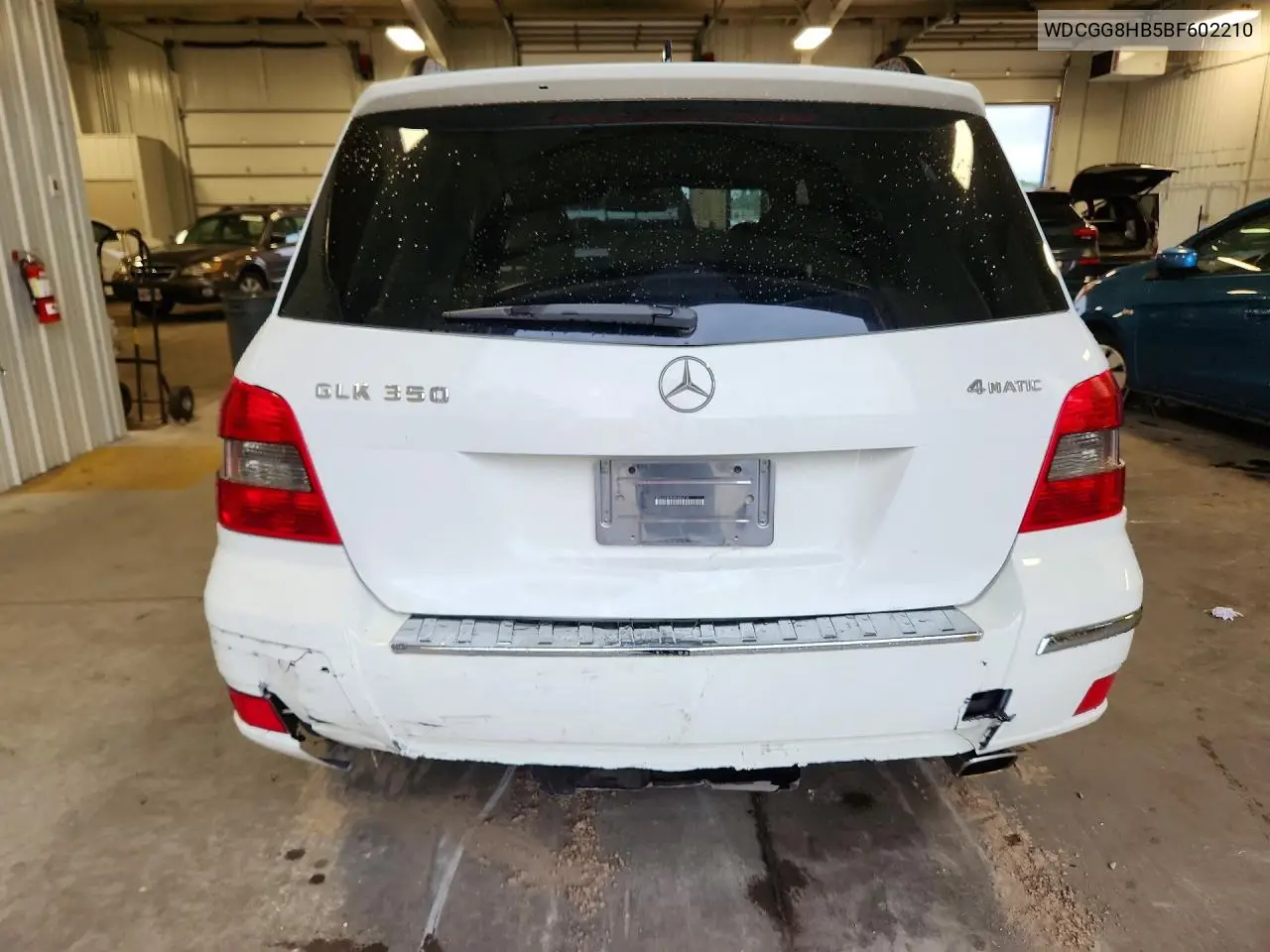2011 Mercedes-Benz Glk 350 4Matic VIN: WDCGG8HB5BF602210 Lot: 59703216