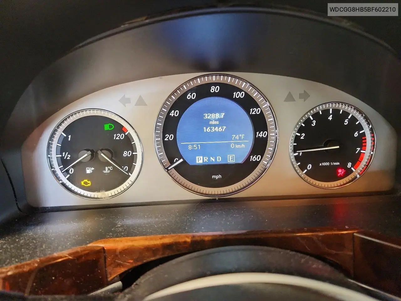 2011 Mercedes-Benz Glk 350 4Matic VIN: WDCGG8HB5BF602210 Lot: 59703216