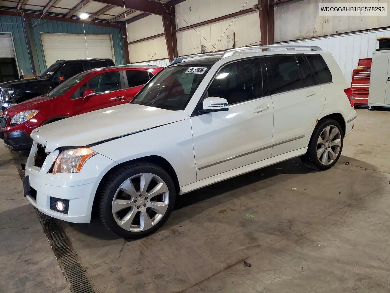 2011 Mercedes-Benz Glk 350 4Matic VIN: WDCGG8HB1BF578293 Lot: 59756836