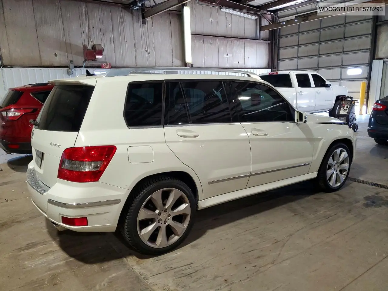 2011 Mercedes-Benz Glk 350 4Matic VIN: WDCGG8HB1BF578293 Lot: 59756836
