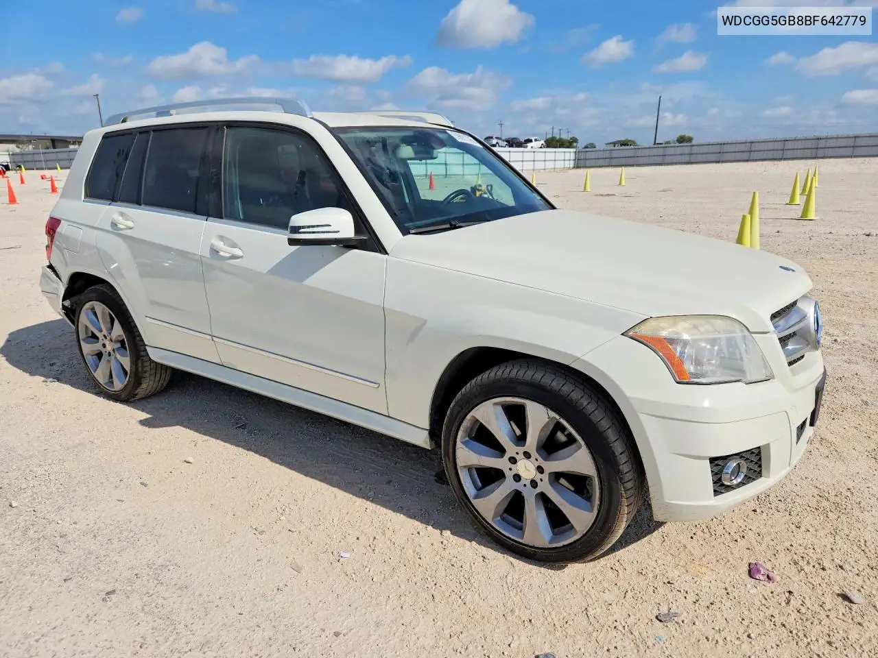 2011 Mercedes-Benz Glk 350 VIN: WDCGG5GB8BF642779 Lot: 59891396