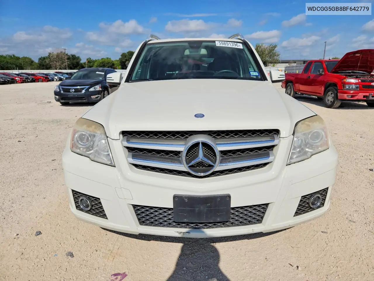 2011 Mercedes-Benz Glk 350 VIN: WDCGG5GB8BF642779 Lot: 59891396
