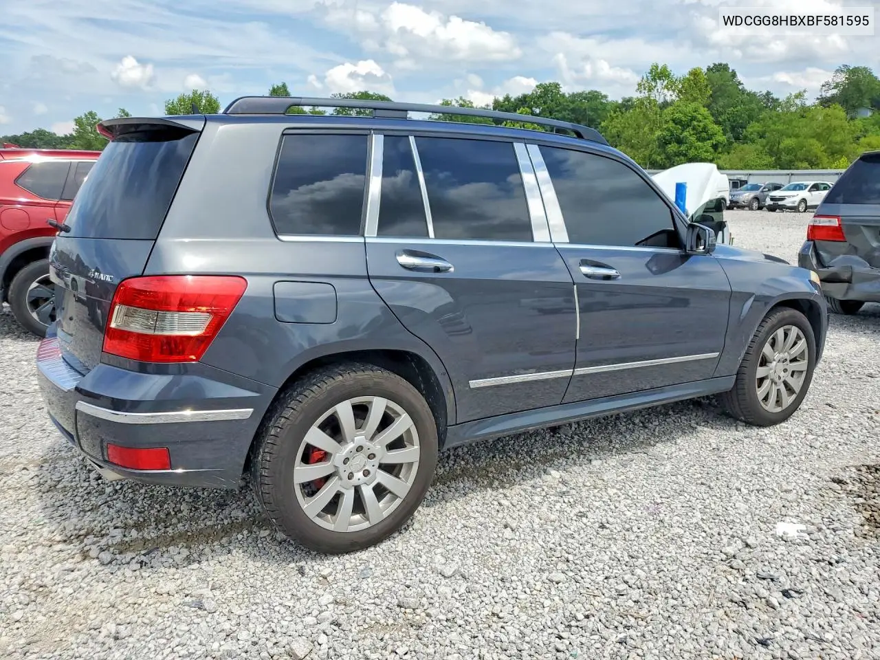 2011 Mercedes-Benz Glk 350 4Matic VIN: WDCGG8HBXBF581595 Lot: 60152266