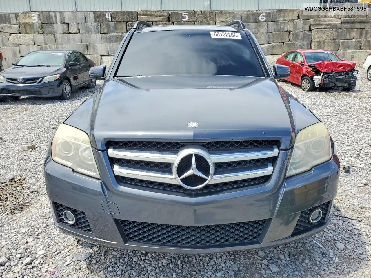 2011 Mercedes-Benz Glk 350 4Matic VIN: WDCGG8HBXBF581595 Lot: 60152266