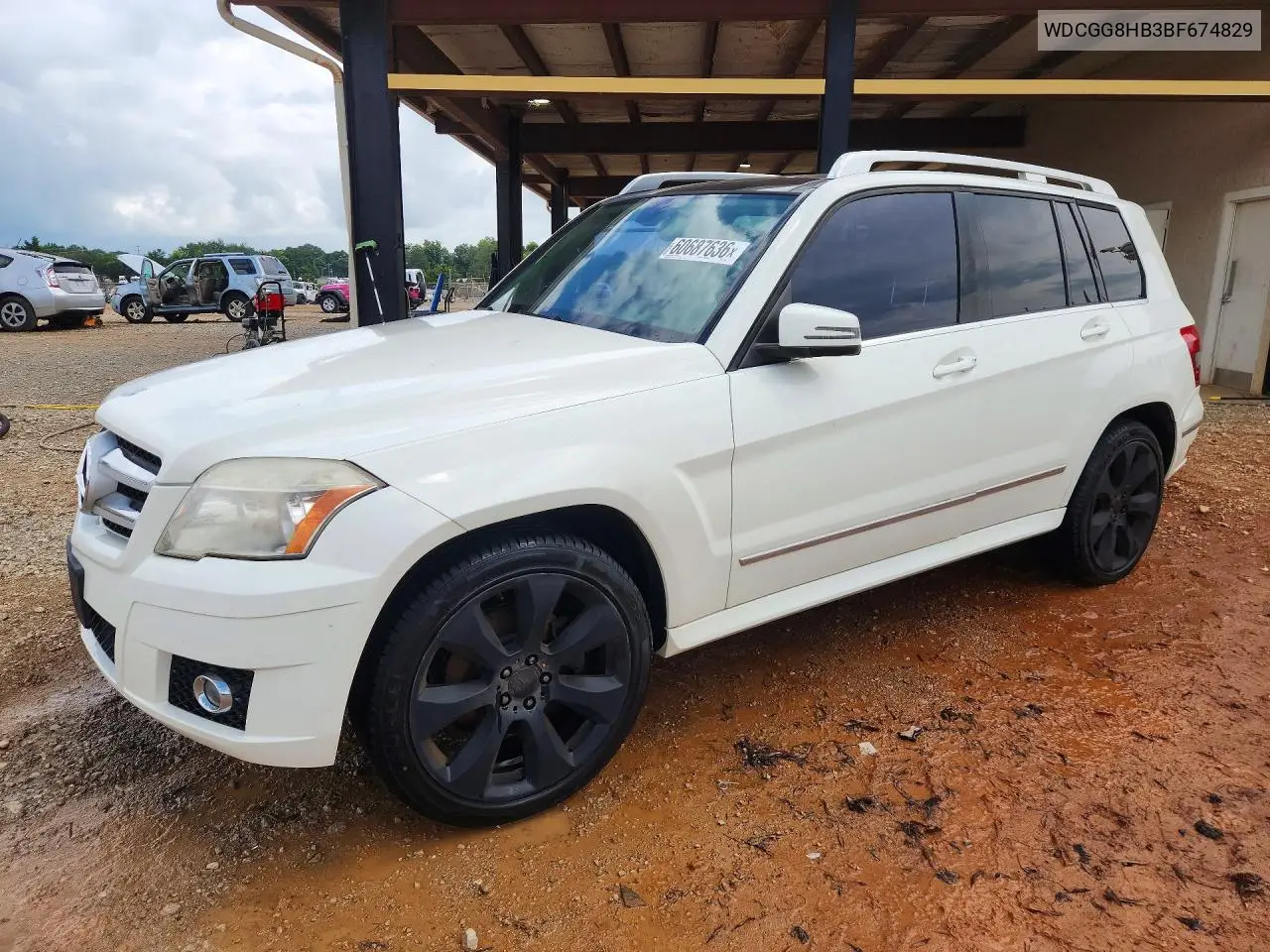 2011 Mercedes-Benz Glk 350 4Matic VIN: WDCGG8HB3BF674829 Lot: 60687636