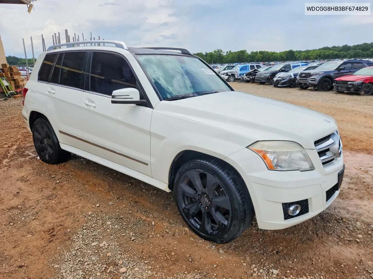 2011 Mercedes-Benz Glk 350 4Matic VIN: WDCGG8HB3BF674829 Lot: 60687636