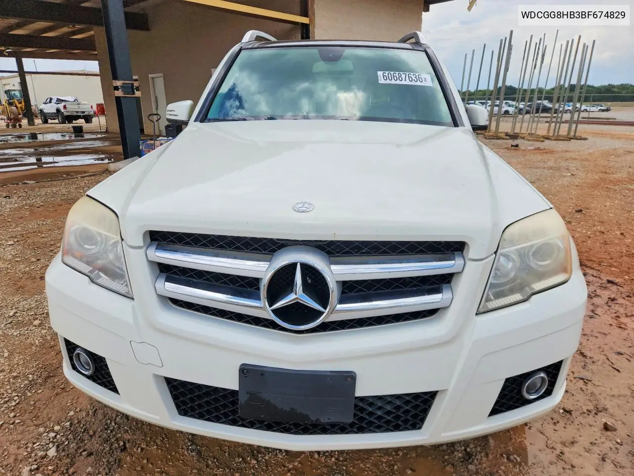 2011 Mercedes-Benz Glk 350 4Matic VIN: WDCGG8HB3BF674829 Lot: 60687636