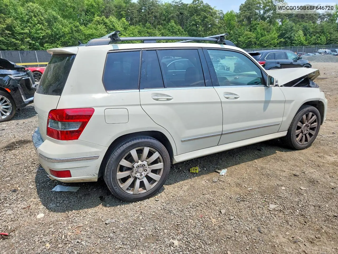 2011 Mercedes-Benz Glk 350 VIN: WDCGG5GB6BF646720 Lot: 60739046