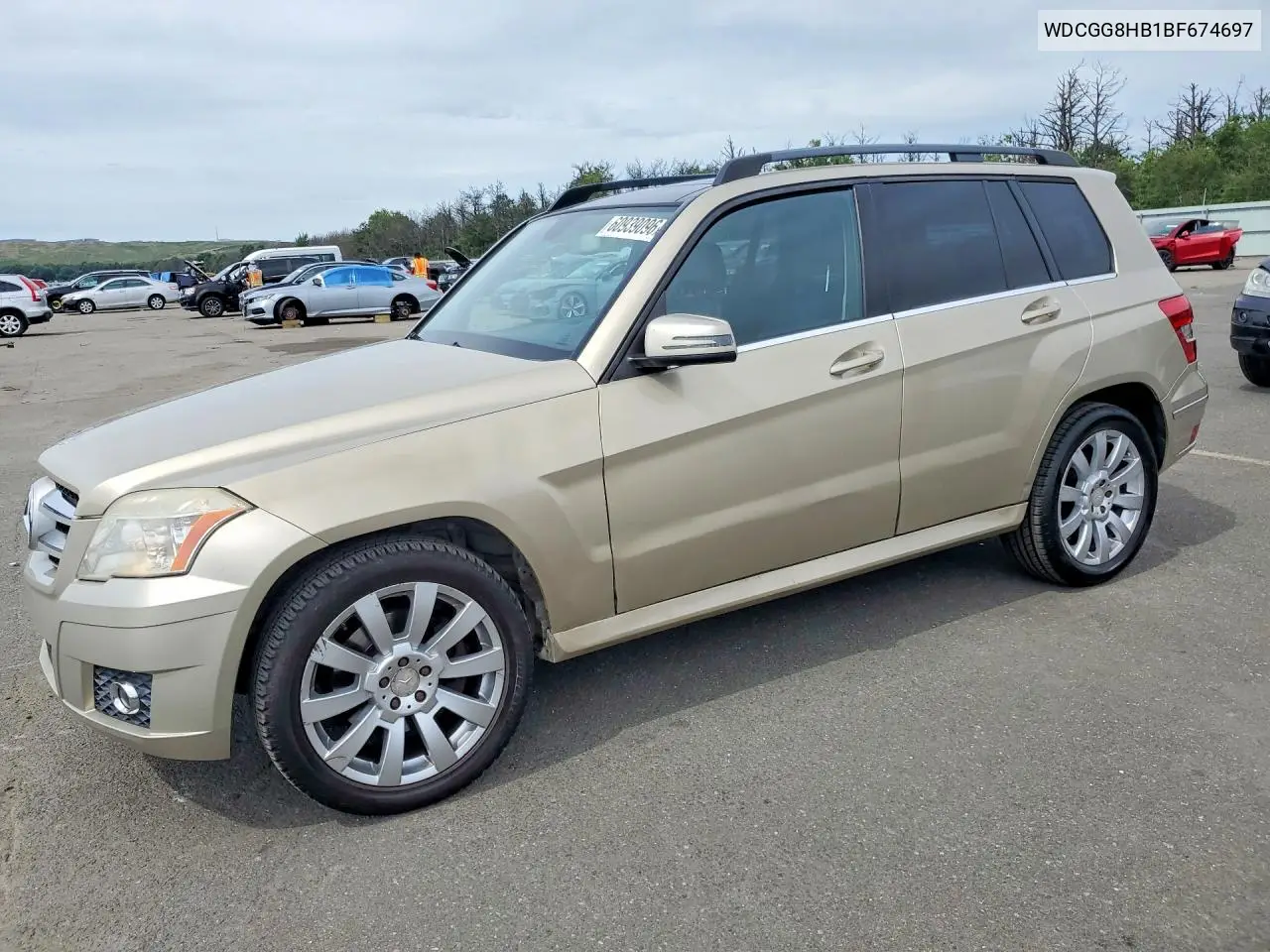 2011 Mercedes-Benz Glk 350 4Matic VIN: WDCGG8HB1BF674697 Lot: 60939096
