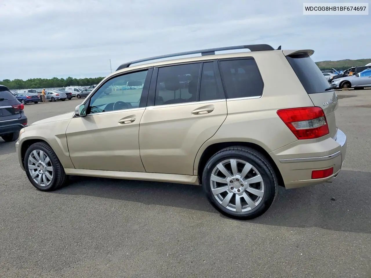 2011 Mercedes-Benz Glk 350 4Matic VIN: WDCGG8HB1BF674697 Lot: 60939096