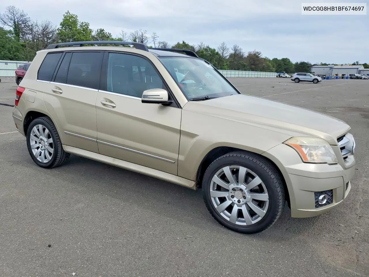 2011 Mercedes-Benz Glk 350 4Matic VIN: WDCGG8HB1BF674697 Lot: 60939096