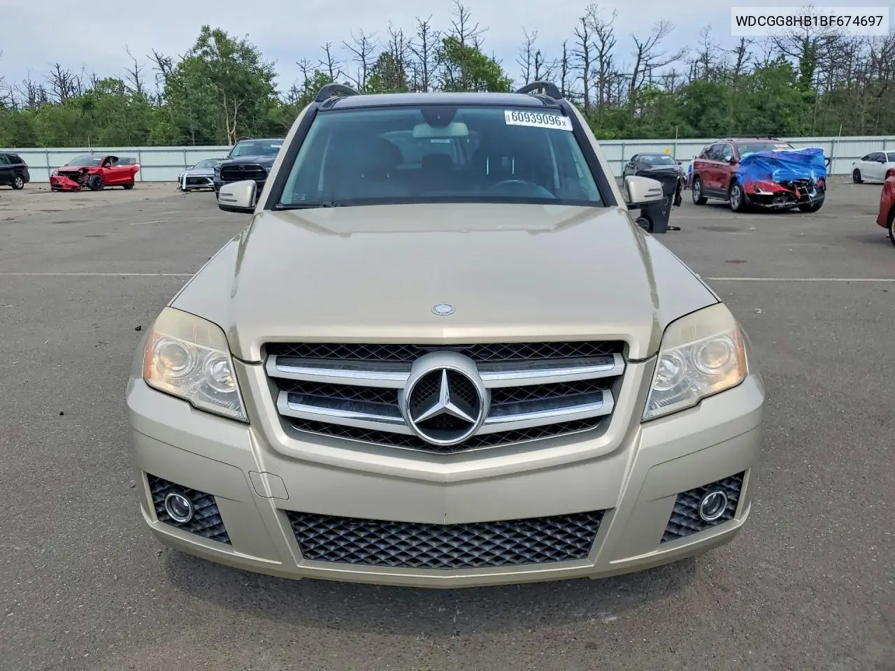 2011 Mercedes-Benz Glk 350 4Matic VIN: WDCGG8HB1BF674697 Lot: 60939096