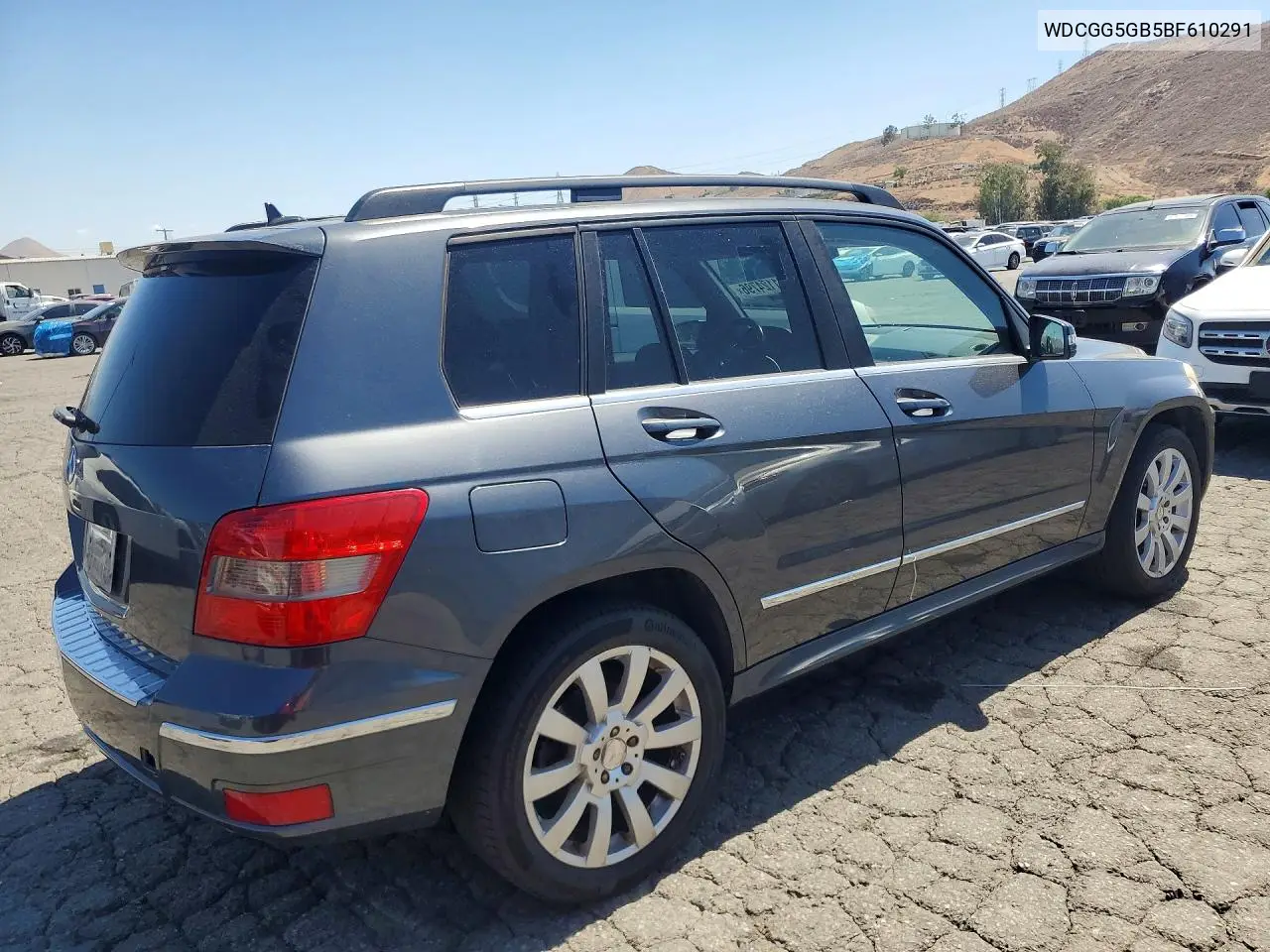 2011 Mercedes-Benz Glk 350 VIN: WDCGG5GB5BF610291 Lot: 61124796