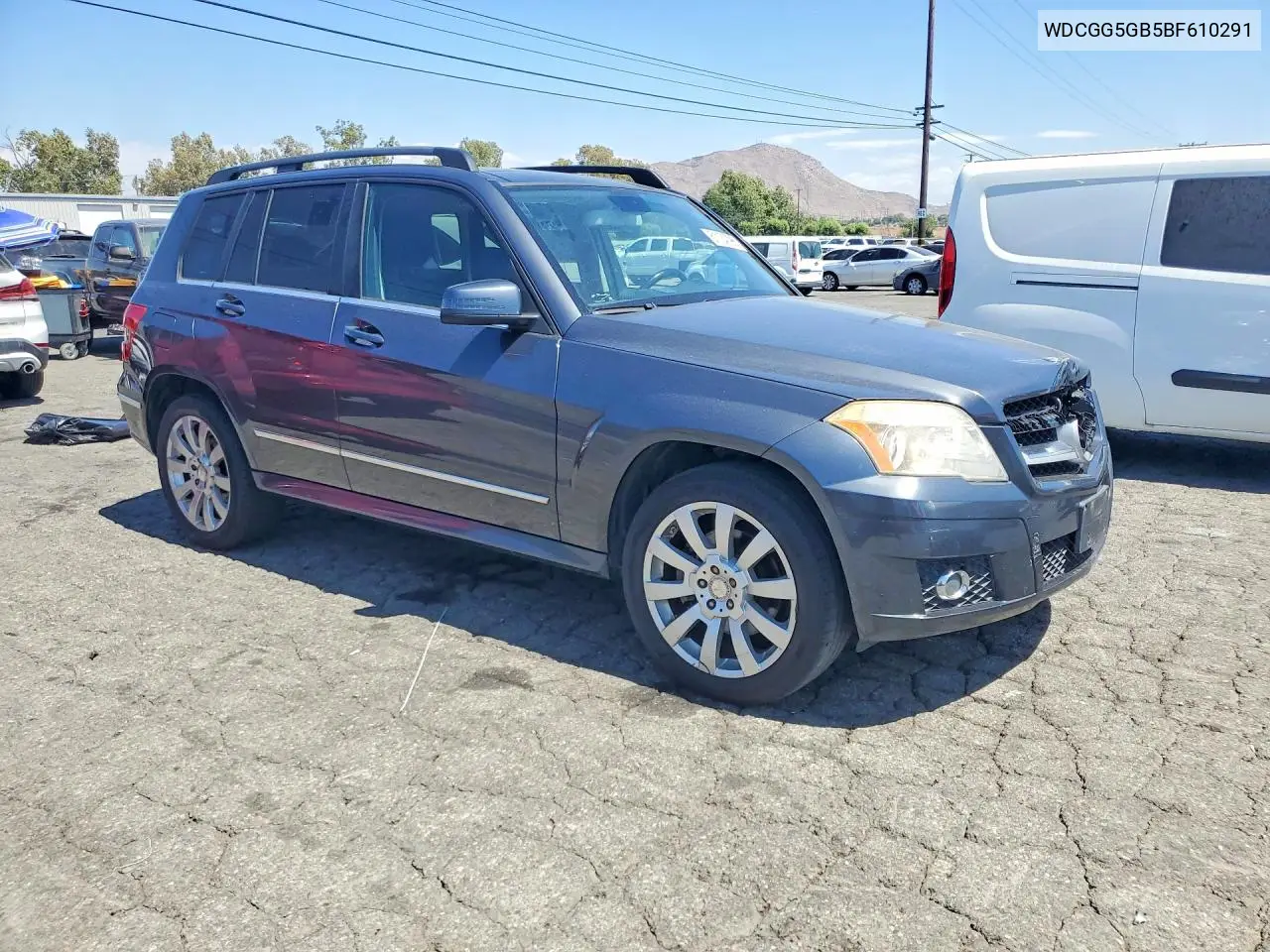 2011 Mercedes-Benz Glk 350 VIN: WDCGG5GB5BF610291 Lot: 61124796