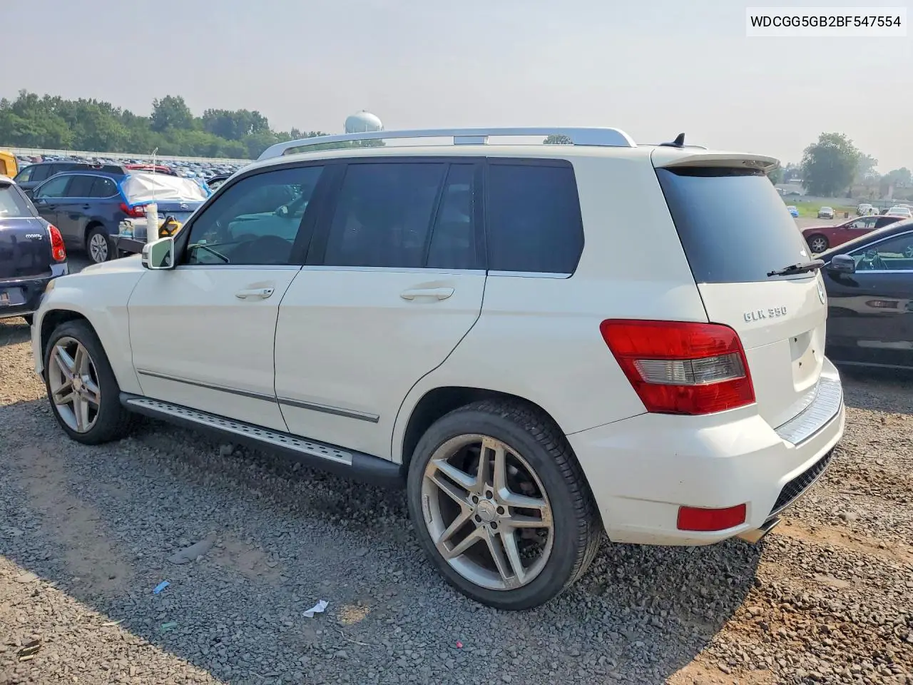 2011 Mercedes-Benz Glk 350 VIN: WDCGG5GB2BF547554 Lot: 61581486