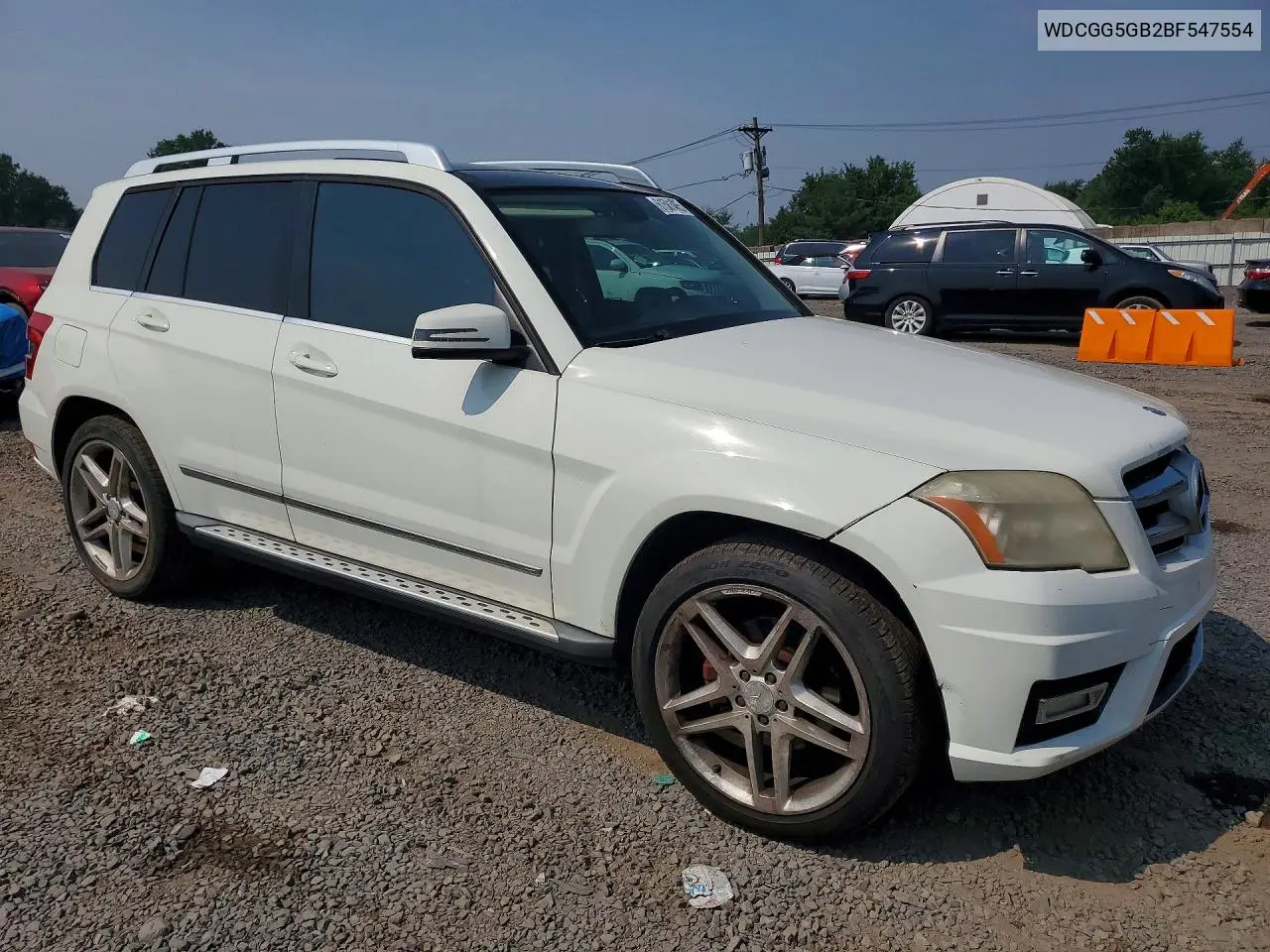 2011 Mercedes-Benz Glk 350 VIN: WDCGG5GB2BF547554 Lot: 61581486